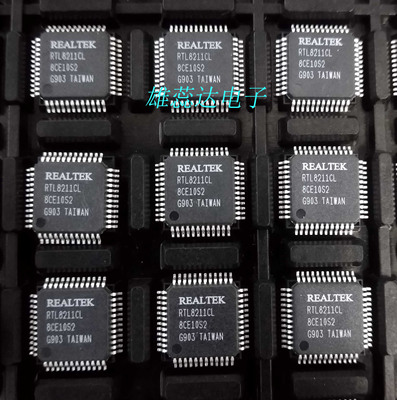 RTL8211CL-GR 封装QFP48 丝印RTL8211CL以太网芯片 原装现货 价优