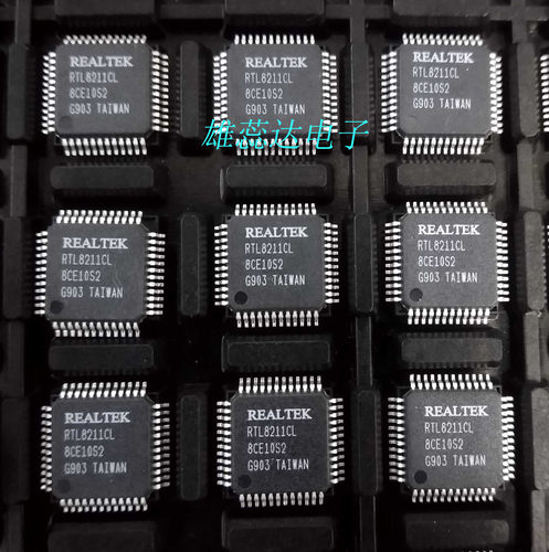 RTL8211CL-GR 封装QFP48 丝印RTL8211CL以太网芯片 原装现货 价优