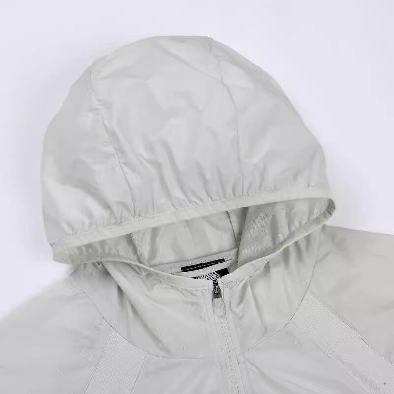 361 남성용 스포츠 윈드 브레이커 2024 여름 새 스타일 361 경량 통기성 태양 보호 의류 속건성 자켓 3631