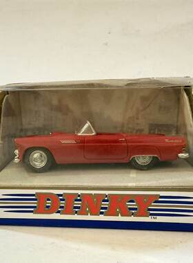 火柴盒 Dinky DY-31 1955 福特 Thunderbird,红色,全新带盒,1992