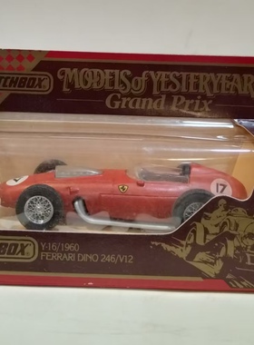 中古玩具:Matchbox Models of Yesteryears Grand Prix Y-16/1960