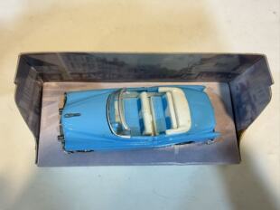 别克 1953 Dinky 复古脏盒收藏汽车蓝色 DY029 Skylark 火柴盒