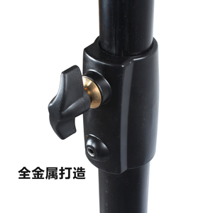 影室灯专用灯架摄影灯架2.8米 柔光箱灯架影棚灯架全金属三脚架