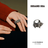 SESAME SEA原创设计师品牌种子流苏戒指女个性 高级手饰轻奢小众