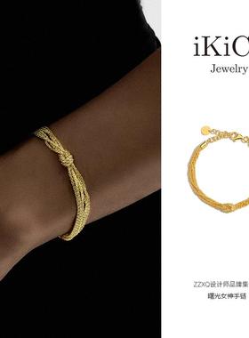 iKiCo曙光女神爆闪蕾丝手链S925银饰轻奢小众高级24秋冬新款Y型