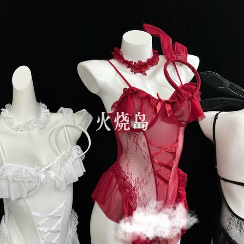 性感兔女郎套装内衣配件火烧岛