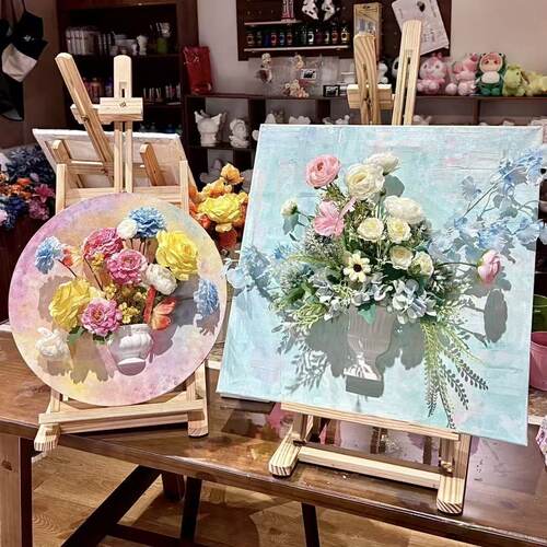 法式油画永生花肌理DIY材料包