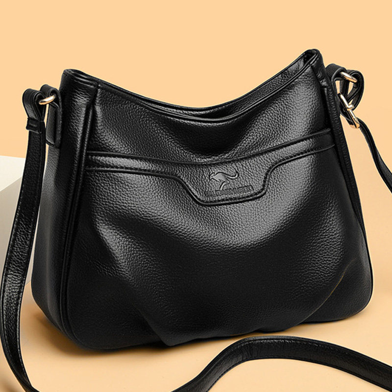 品牌真皮女包软皮大容量女包包女士2024新款中年妈妈包斜挎包大包