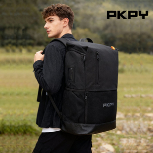 新款黑色大容量PKPY空手道跆拳道手提训练护具包宽拉链双肩包