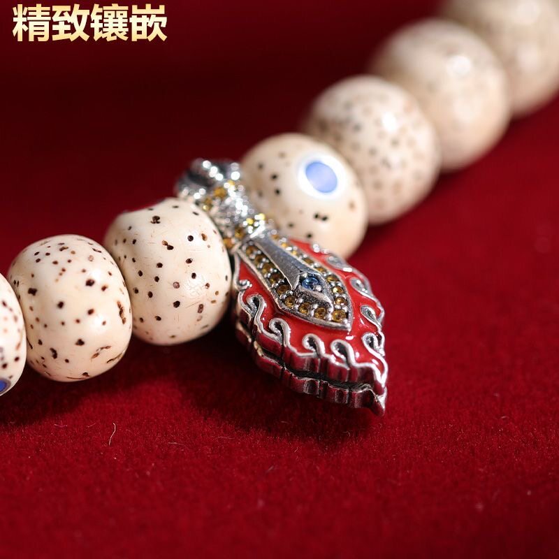 计数器藏族民族风文殊剑念卡子民族风手串珠项链配饰记数器夹子。