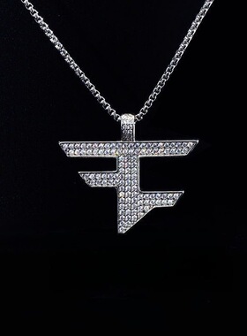 FAZE小众简约雨神同款设计轻奢ins时尚精致个性faze项链嘻哈百搭