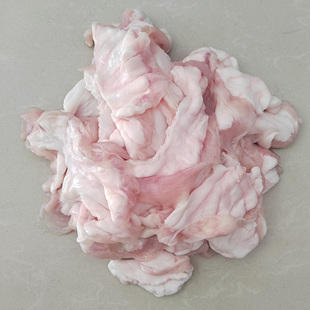 大别山深山散养黑毛猪油花油鸡冠油除淋巴切好又香又好新鲜四斤装