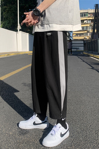 2026年春季新款束脚运动裤男潮牌宽松直筒工装休闲裤cK9810-P40,女士秋季修身牛仔裤怎么搭配图片