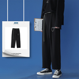 2026年新款直筒西裤男春秋潮牌宽松韩版垂感休闲裤子cK9812-P58，男装西裤，电商C305A