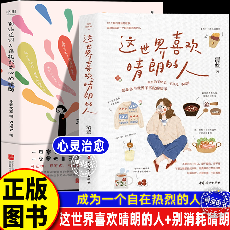 别让任何人消耗你内心你的晴朗正版这世界喜欢晴朗的人心理咨询师给你的情绪自救手册 一旦察觉到自己状态不对 要把自己救上来治愈