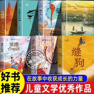 中国好书江上谁家少年儿童文学优秀作品阅读驯鹿营地缝狗鹤儿飞雏鹰合唱团吊脚楼上风铃响二月谣花马驹长江杯中国现实主义原创小说