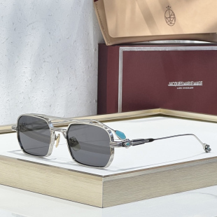 DEAVER日本手工雕琢贵气绿松石钛金属方形飞行员太阳镜墨镜 JMM