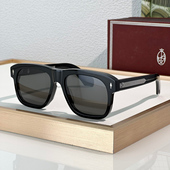 JMM YVES日本手工贵金属板材复古风方形太阳镜男女防紫外线墨镜