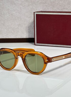 JMM KELLERMAN日本手工板材复古圆框防紫外线太阳镜墨镜近视眼镜