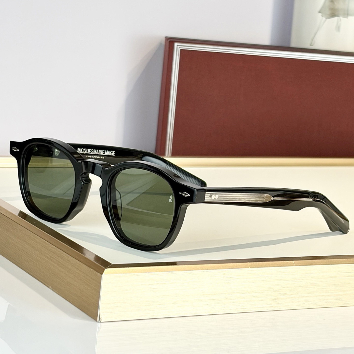 JMM ZEPHIRIN44轻质板材复古方圆形太阳镜男女小框光学近视眼镜