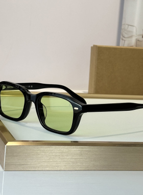 意大利手工制作BC5001S醋酸酯经典简约风方框太阳镜防紫外线墨镜