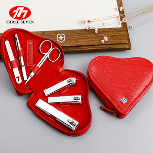韩国777指甲刀套装男女家用修指甲剪钳可爱美甲工具情侣礼物