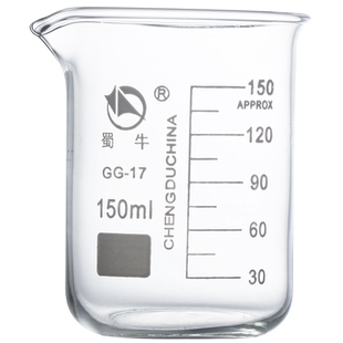 蜀牛正品 玻璃烧杯带刻度 透明玻璃高硼硅耐高温25 50 100 150 250 400 500 800 1000 2000 3000 5000ml