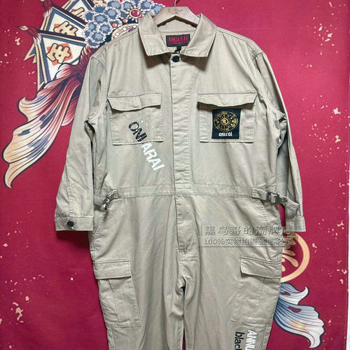 【特价潮牌】鬼品牌商场同款20秋季日环食男士连体潮牌工装裤