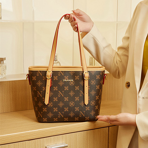 手提菜篮子单肩通勤春夏托特包女