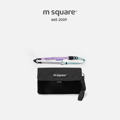 msquare休闲手机包男单肩包百搭零钱小痛包山系户外包包斜挎包女