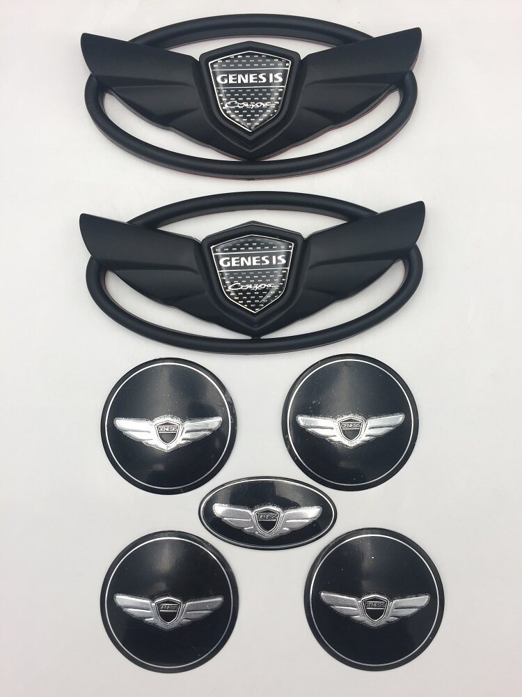 韩国进口现代劳恩斯酷派改汽车标志 7件套改装全车车标 改装车标