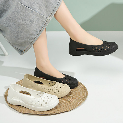 进口越南乳胶单鞋防水凉鞋