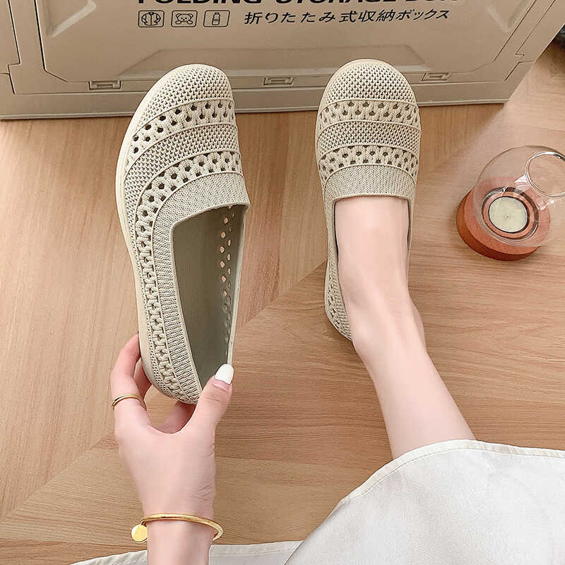 越南进口乳胶包头洞洞鞋