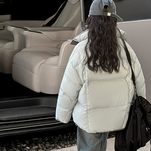 果儿kids韩系 女童时尚羽绒服儿童加厚外套大童冬装2025新款洋气