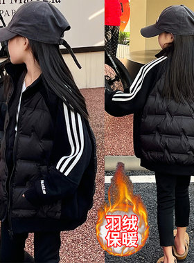 洋气保暖羽绒服儿童羽绒服女轻薄