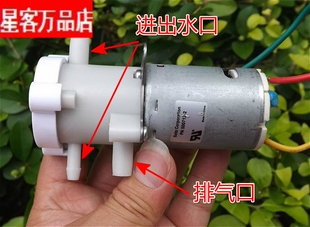 自吸水泵 小型齿轮泵 德国进口 545直流电机水泵 微型抽机油泵