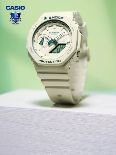 Casio Watch Женщина Gshock Neutral Farm Oak Gift Green Waterpronation Student Watch GMA-S2100GA