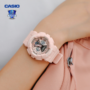 卡西欧手表女士独角兽学生运动防水女生礼物儿童电子手表BA-130