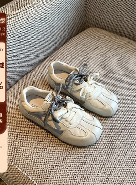 【TFM】德训鞋女2025春季新款百搭平底舒适徒步休闲运动鞋阿甘鞋