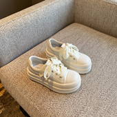 TFM 女系带休闲鞋 2026春季 新款 厚底小白鞋 板鞋 百搭增高运动鞋