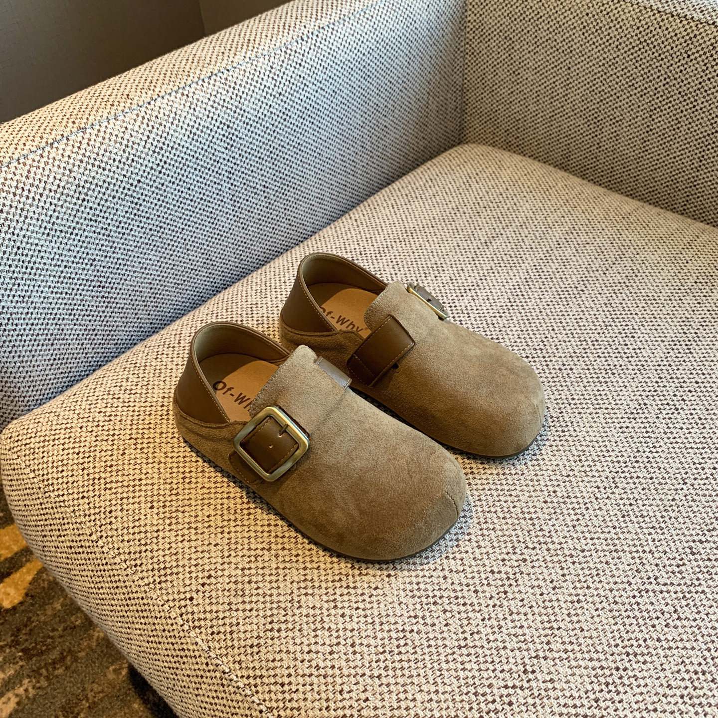 【TFM】2026春季新款绒面复古勃肯鞋女内增高厚底魔术贴休闲单鞋,女鞋,勃肯鞋/软木鞋,淘宝优惠券,粉丝福利购,淘宝优惠卷