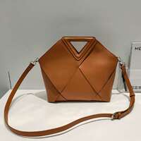 New Leather Killer Bag Atmospheric Simple Handbag Lingge Dec