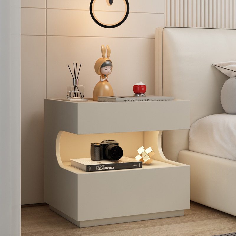 实木极简床头柜简约床边柜卧室高级感多功能悬浮储物收纳柜可定制,住宅家具,床头柜,淘宝优惠券,粉丝福利购,淘宝优惠卷