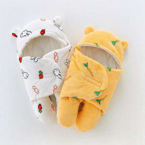 包被秋冬睡袋加厚新生婴儿