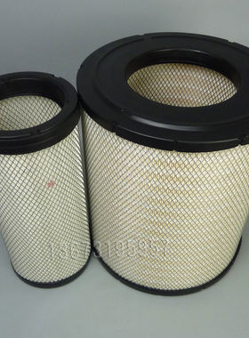 新款红岩杰狮C500E空滤3552PU自卸车520/560马力空气滤芯清器3552