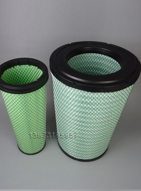 K3347空气滤芯适配福田新欧曼GTL400 430 460 490空滤EST 510锥形