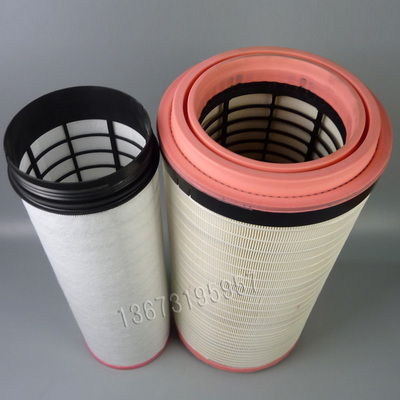 K2544空滤C25900徐工压路机CF1470空气滤芯860136745滤清器K2545