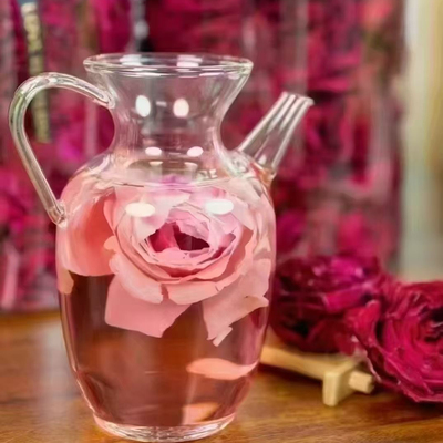 2025年云南冻干玫瑰 墨红玫瑰花茶大瓶装净重110g59.9元配手提袋