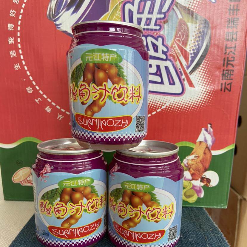 云南特产元江老包装酸角汁饮料产地直发（220ml×24瓶）整箱包邮