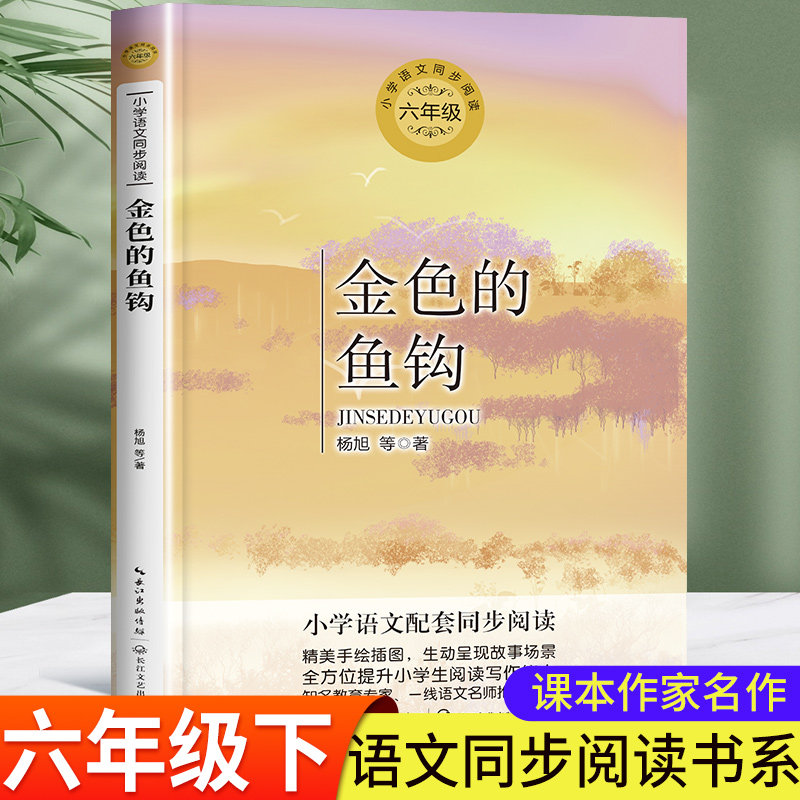 金色的鱼钩 杨旭等 正版六年级下册必读的课外书语文同步阅读书系课文